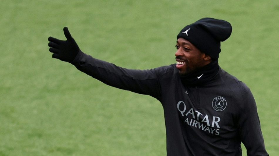 Dembele could return for PSG against Spurs after latest injury lay-off