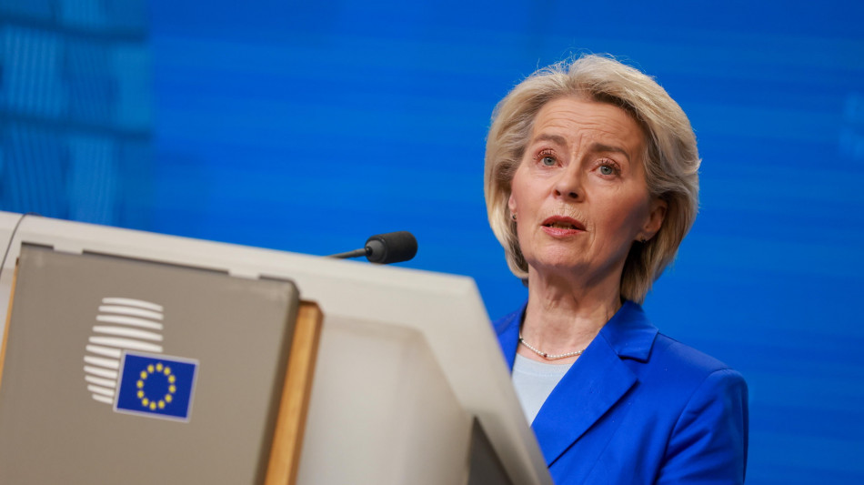 Von der Leyen, 'dialogo con l'Italia sul decreto bollette, fiduciosi'