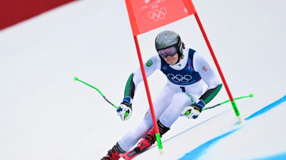 Brazil's Braathen in pole for historic Olympic giant slalom medal