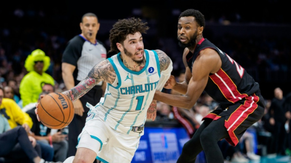 Ball hero and villain as Hornets sting Heat to lift NBA postseason curse