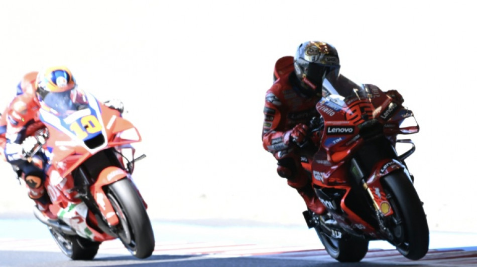 Marc Marquez third on grid at Japan MotoGP as Bagnaia takes pole