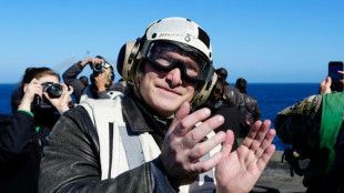 Argentine : Milei &agrave; bord du porte-avions am&eacute;ricain Nimitz lors d'exercices communs