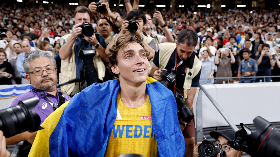 Mondiali atletica: Duplantis oltre i 6,30, &eacute; il suo 14mo record