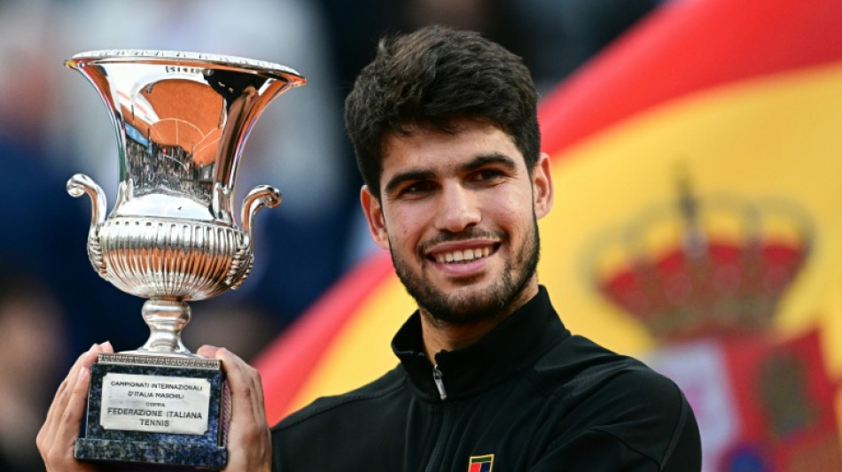 Campeão em Roma, Alcaraz recupera segunda posição no ranking da ATP
