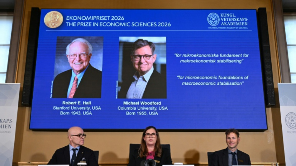 Los estadounidenses Michael Woodford y Robert Hall ganan el Nobel de Econom&iacute;a