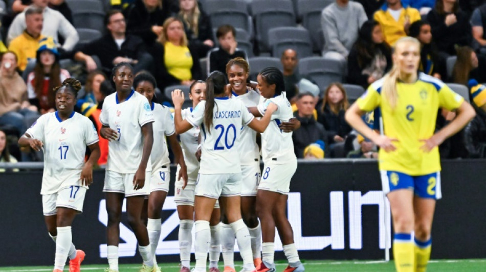Ligue des nations: les Bleues accrochent la 3e place, malgré un nul en Suède