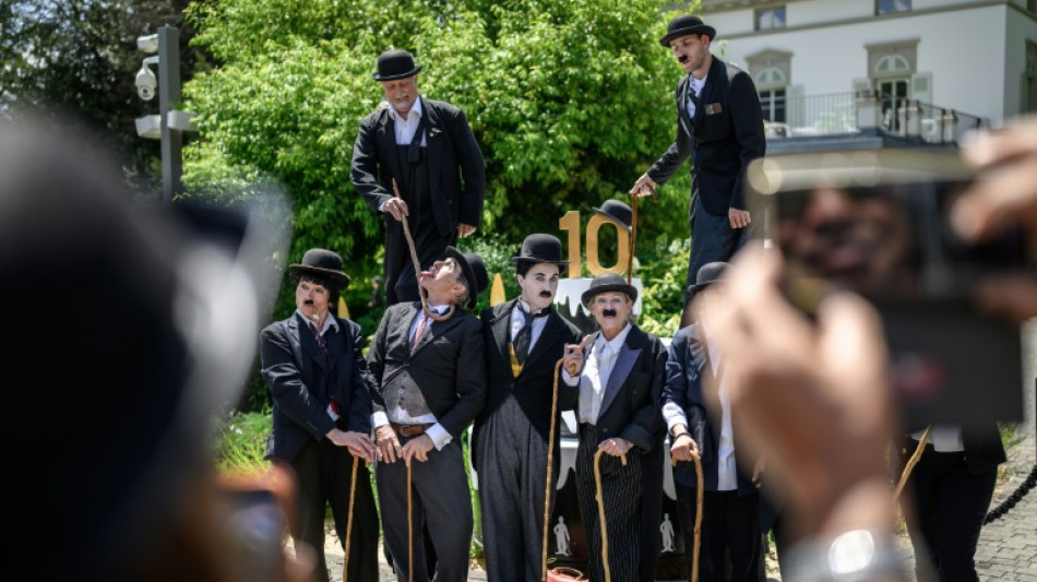 Hundreds of Charlie Chaplin lookalikes gather in Switzerland