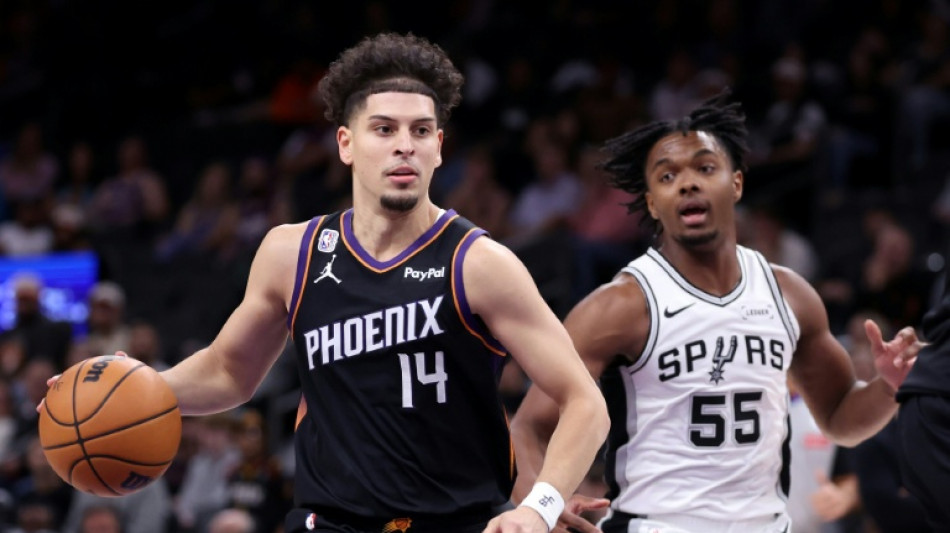NBA: Wembanyama se rate &agrave; Phoenix, premi&egrave;re d&eacute;faite des Spurs