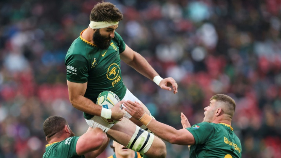 Springboks recall De Jager after Mostert withdraws
