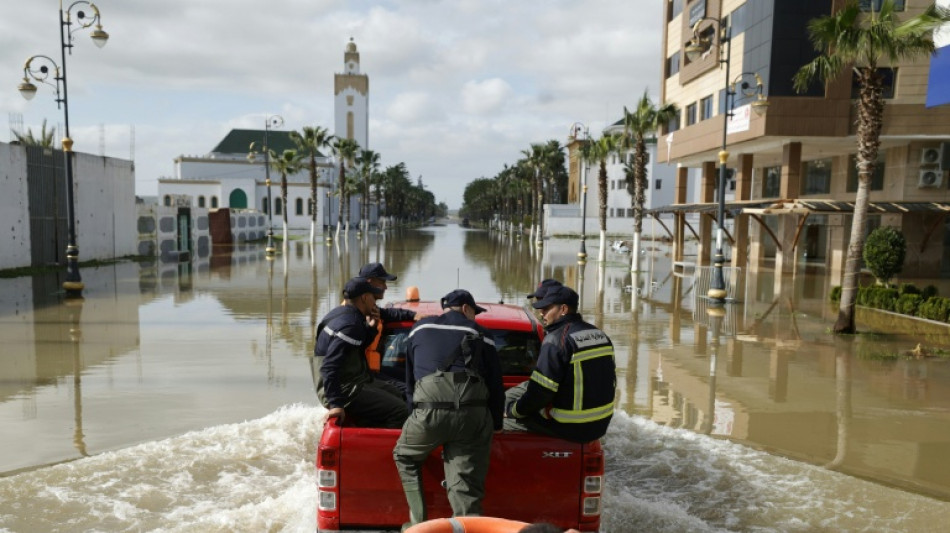 M&aacute;s de 50.000 evacuados en el norte de Marruecos por fuertes lluvias