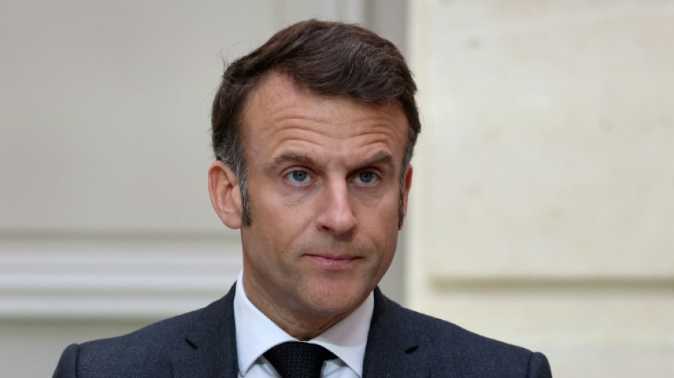 Macron réunit jeudi les "représentants des filières impactées" par les droits de douane de Trump