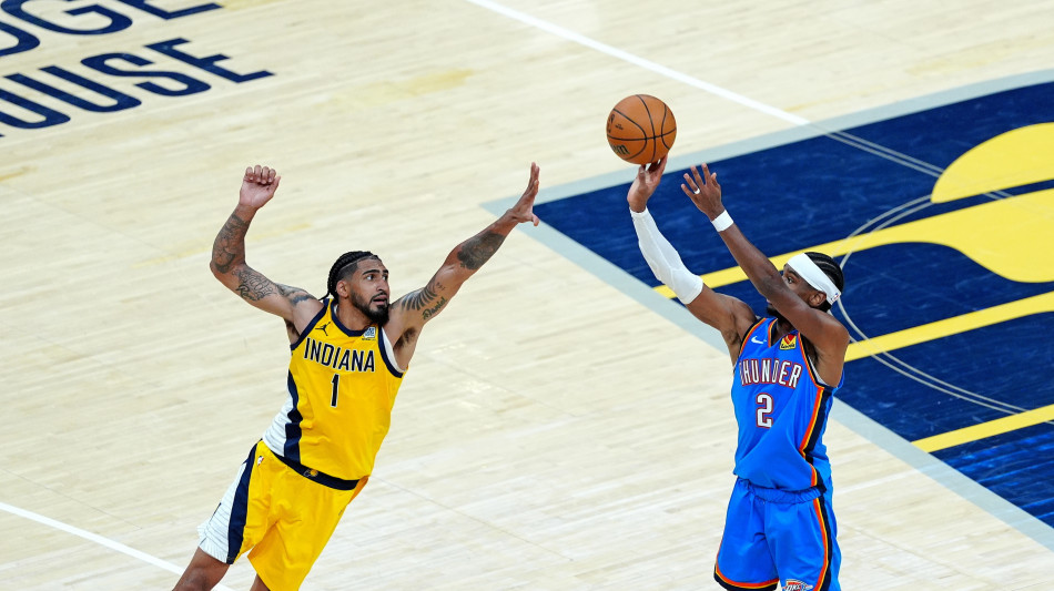 Finali Nba: Oklahoma vince 111-104 in Indiana, sfida è sul 2-2