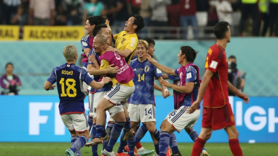 Mondial: le Japon passe face &agrave; l'Espagne, qui s'en sort quand m&ecirc;me
