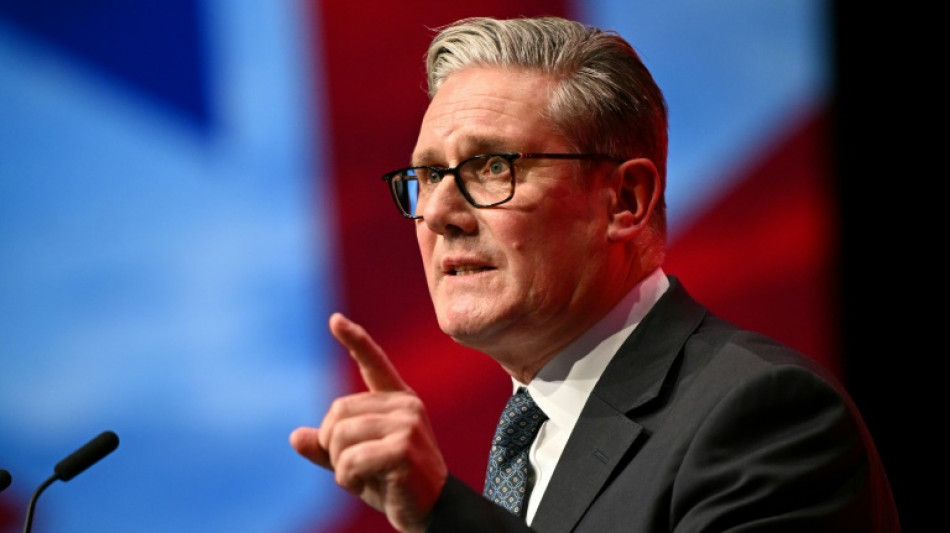 Starmer vows to fight for 'decent' Britain, as he battles Farage