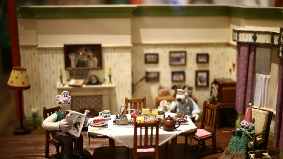 Say cheese! 'Wallace & Gromit' expo puts kids into motion