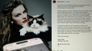 Taylor Swift anuncia su apoyo a Kamala Harris en elecciones de EEUU