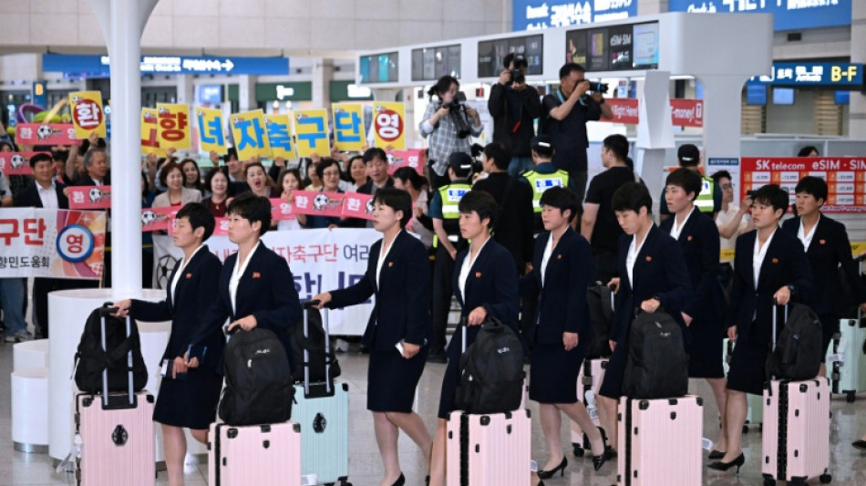 North Korean women footballers land in South ahead of rare match