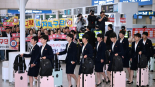 North Korean women footballers land in South ahead of rare match