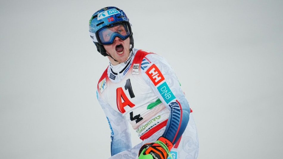 Ski: le Norv&eacute;gien Timon Haugan triomphe sur le slalom &agrave; Schladming