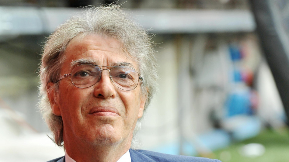 Calcio:Inter-Juve;Moratti'quella di Bastoni una simulazione entusiasta,povero ragazzo'