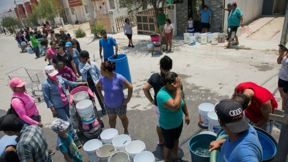 Capital industrial de M&eacute;xico sufre racionamientos de agua por fuerte sequ&iacute;a