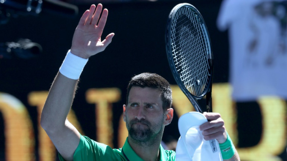 Open d'Australie: Djokovic ma&icirc;trise, en attendant Sinner