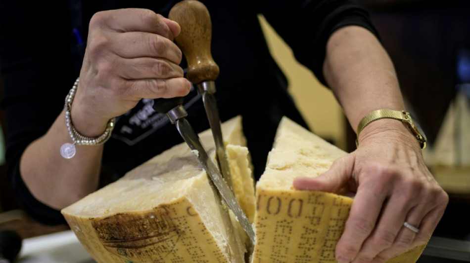 Parmesan exports doing grate... but sales melt in Italy