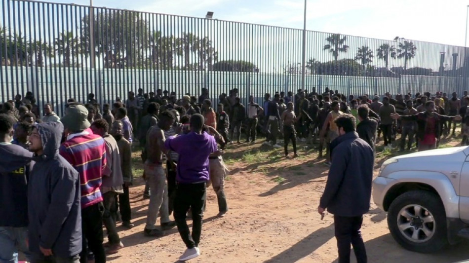 Nuevo intento de entrada masiva de inmigrantes al enclave espa&ntilde;ol de Melilla