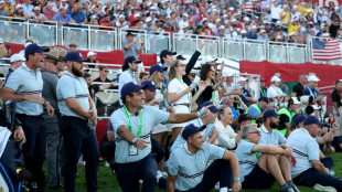 Europe takes three-point Ryder Cup lead as US gets no Trump boost