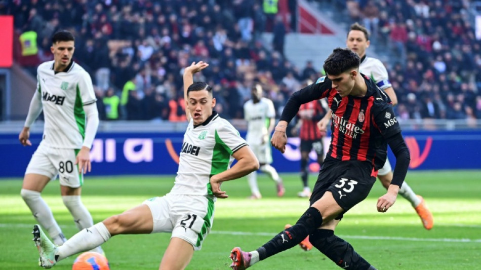 AC Milan held by Sassuolo in Serie A