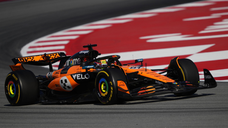 F1: Spagna; Piastri il pi&ugrave; veloce nelle terze libere