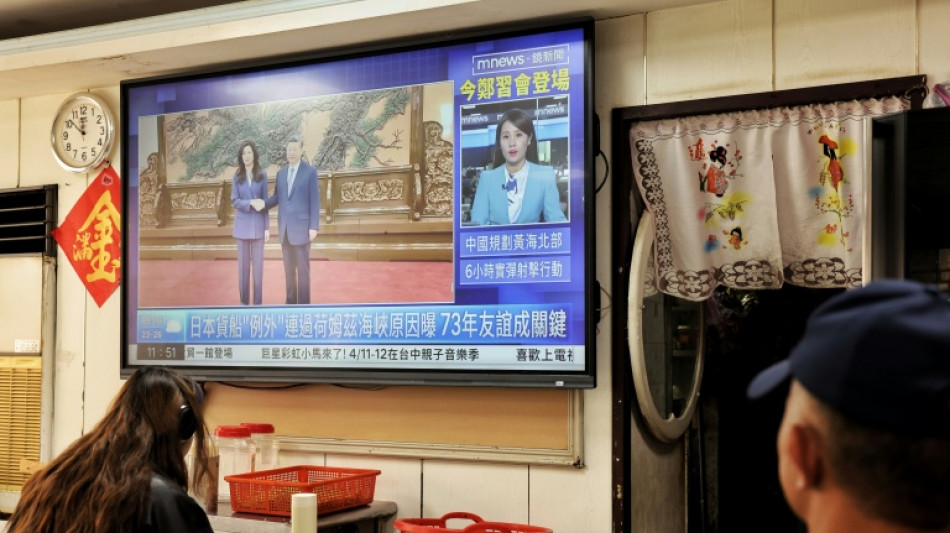 Xi Jinping dit &agrave; la cheffe de l'opposition ta&iuml;wanaise &ecirc;tre "convaincu" de l'unit&eacute; des Chinois et Ta&iuml;wanais