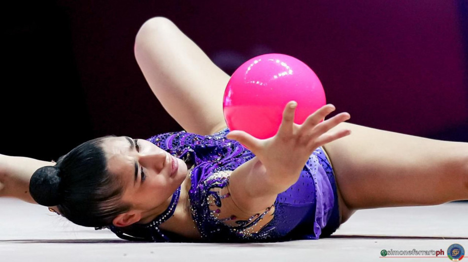 Ginnastica ritmica: Baku; Raffaeli &egrave; argento alla palla e terza provvisoria all-around
