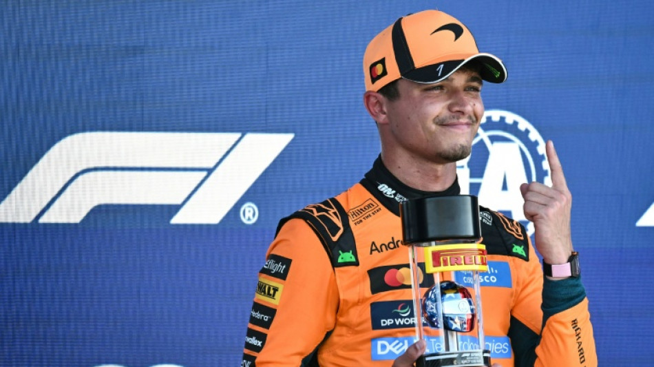 Norris on sprint pole as McLaren shine again