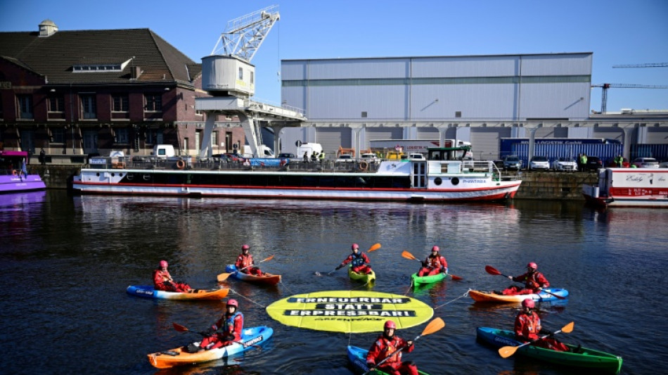 Kanzler Merz h&auml;lt Rede bei Petersberger Klimadialog