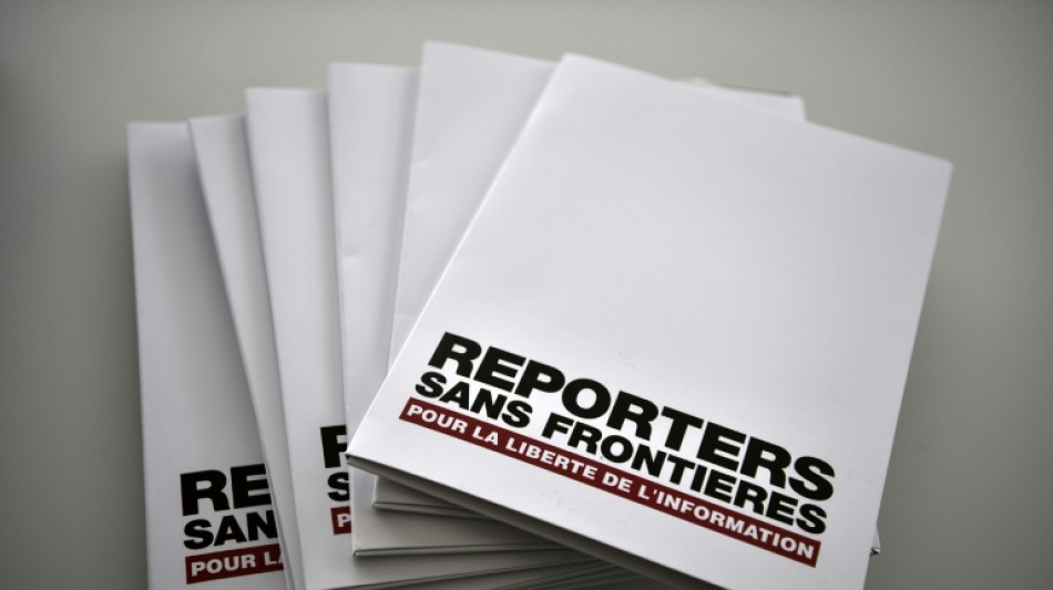 La libert&eacute; de la presse au plus bas depuis 25 ans dans le monde, alerte RSF