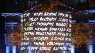 13-Novembre: au jardin m&eacute;moriel, les noms des 132 victimes &eacute;gren&eacute;s