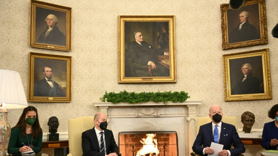 Scholz bei US-Antrittsbesuch von Biden im Wei&szlig;en Haus empfangen