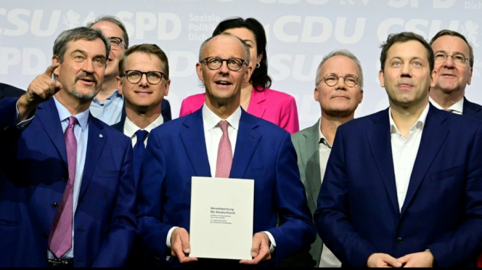 German coalition deal signed on eve of Merz govt launch