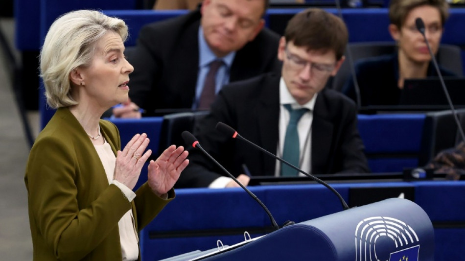 EU chief vows to back Ukraine 'every step' until peace