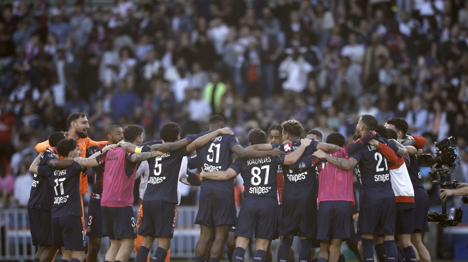 Ligue: Psg batte Angers, è campione con 6 giornate d'anticipo