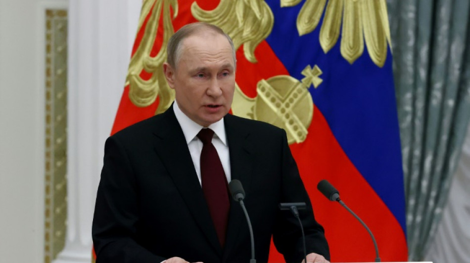 Russlands Pr&auml;sident Putin reist nach Peking