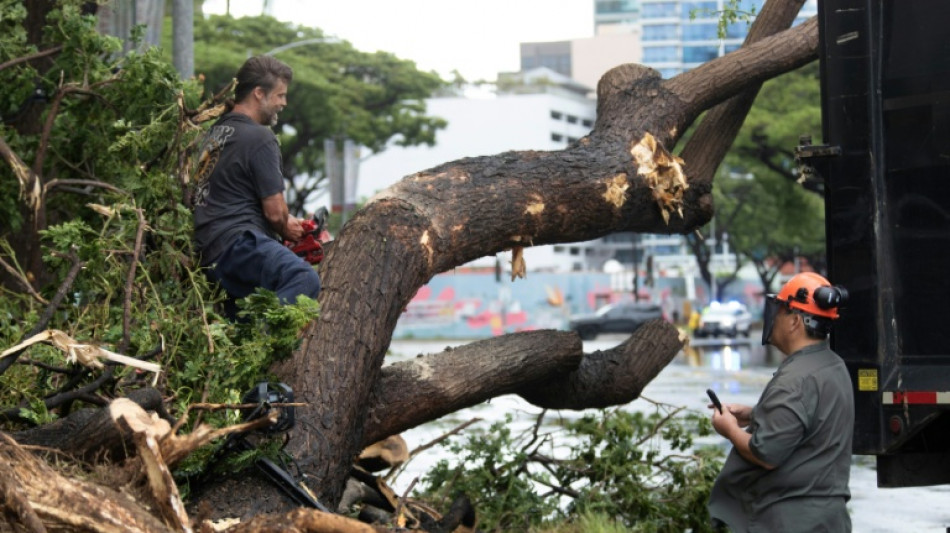 La temp&ecirc;te Lala provoque d'importantes coupures d'&eacute;lectricit&eacute; &agrave; Hawa&iuml;