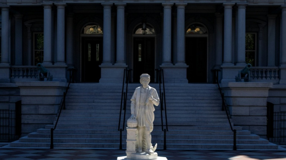 Trump adds Columbus statue, walkway in latest White House makeover