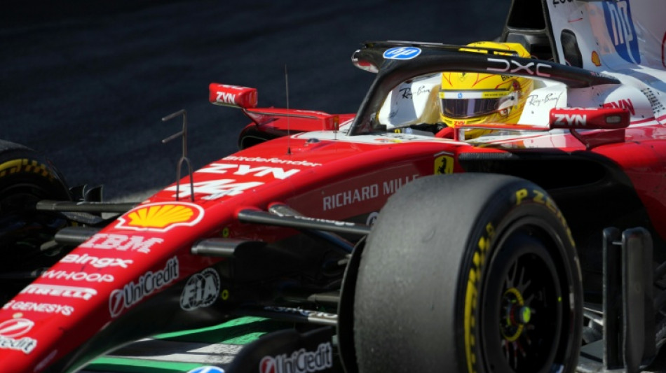F1: premi&egrave;re victoire avec Ferrari pour Hamilton en Catalogne