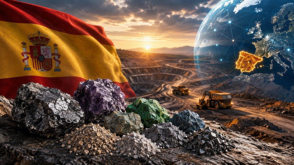 Mina rara bloqueada en Espa&ntilde;a